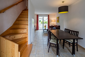 Résidence Domaine du Golf d'Albret - Barbaste - Vacancéole - Appartement 3 pièces 6 personnes duplex - Coin repas