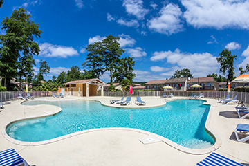 Residence Domaine du golf d'Albret - Vacencéole - Barbaste - Outdoor swimming pool