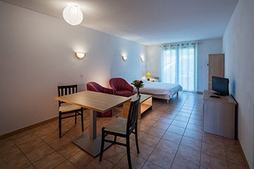 Résidence Domaine du Golf d'Albret - Barbaste - Vacancéole - Studio 2 personnes - Séjour
