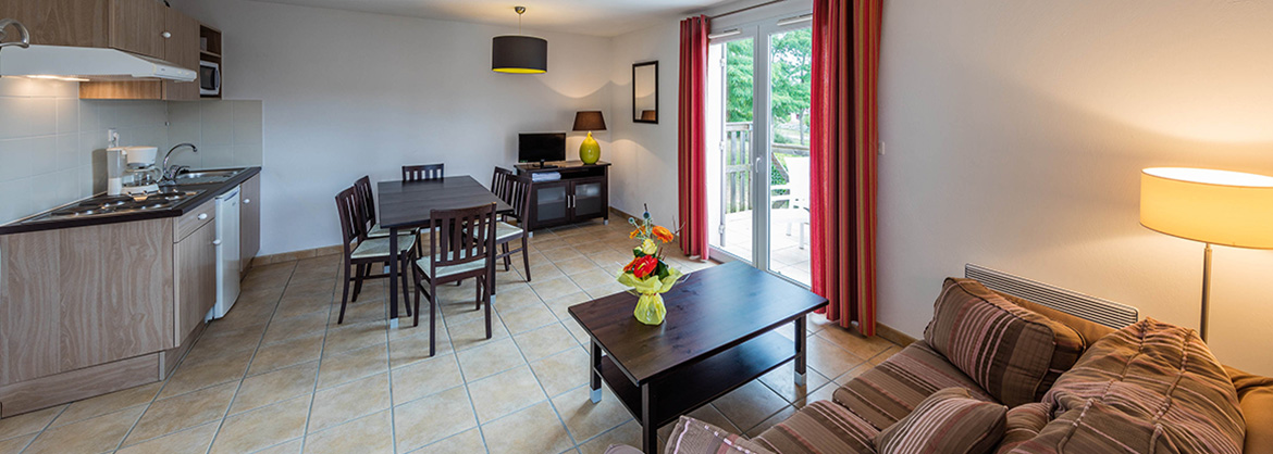 Résidence Le Domaine du Golf d'Albret - Barbaste - Vacancéole - Appartement 2 pièces 4 personnes